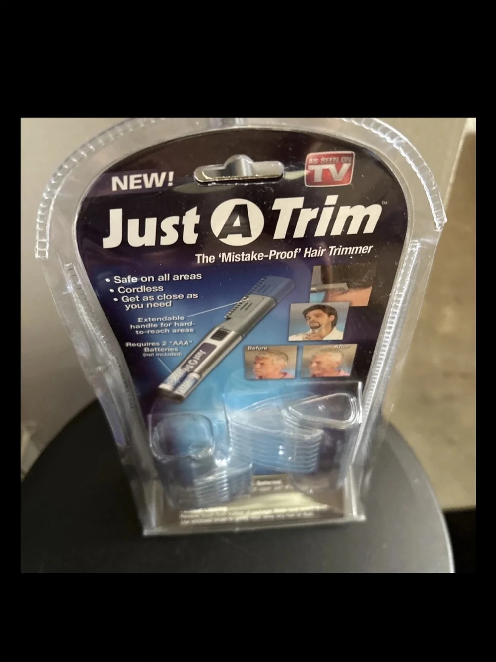 Jut A Trim Silver Men's Hair Trimmer - Precision Grooming Tool